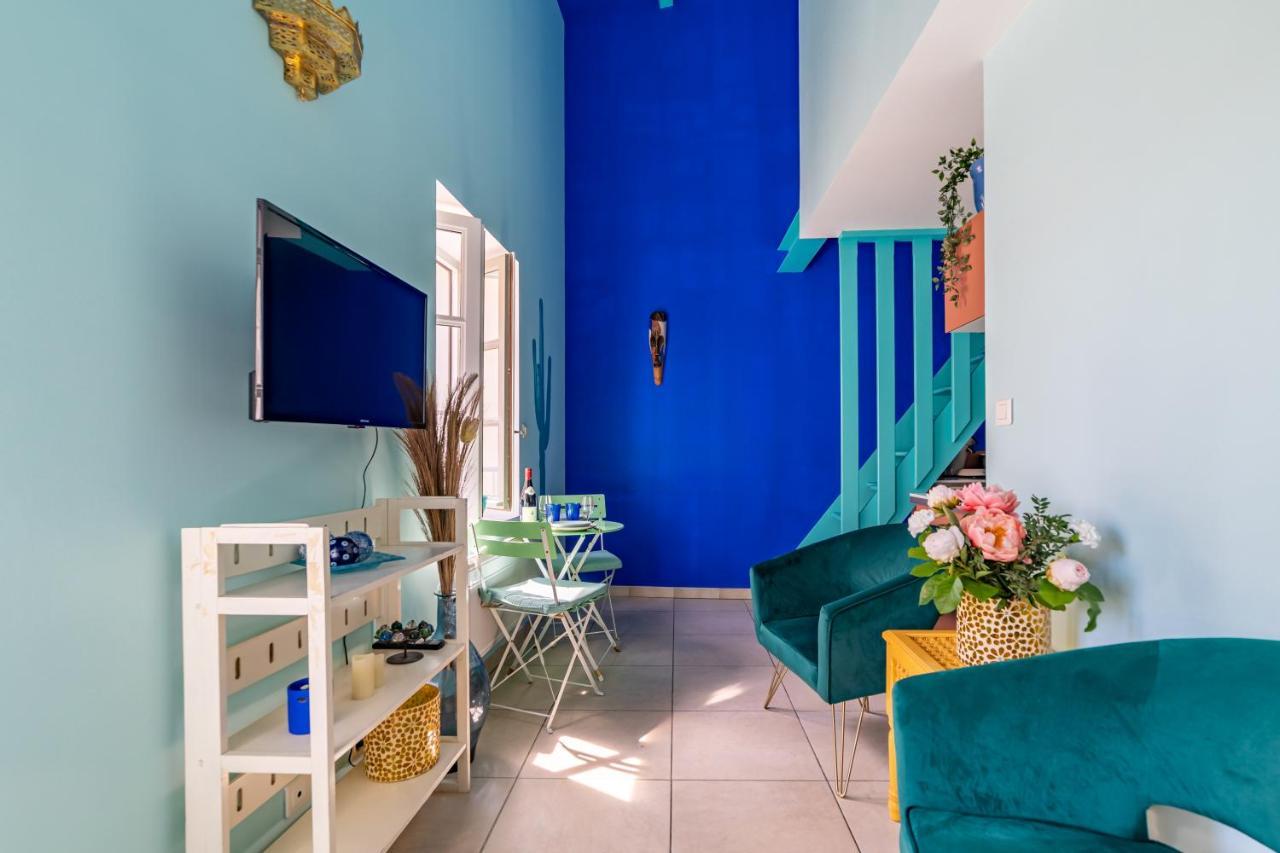 Le Reve Bleu Majorelle - Duplex Sur Les Toits - Une Nuit A Nimes Exterior photo